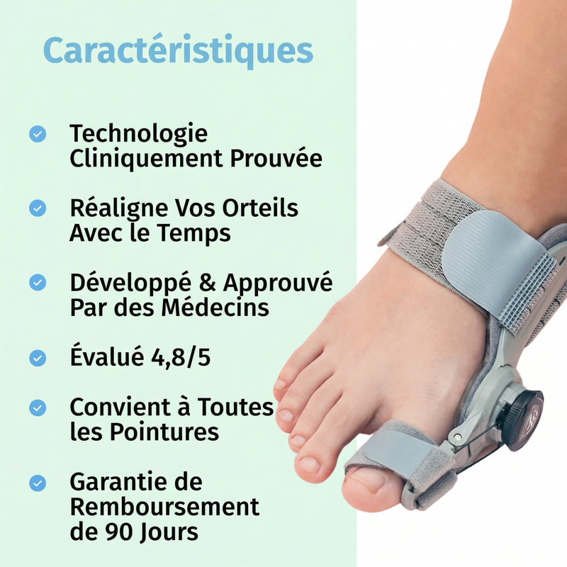 Correcteur d'Hallux Valgus OrthoFo