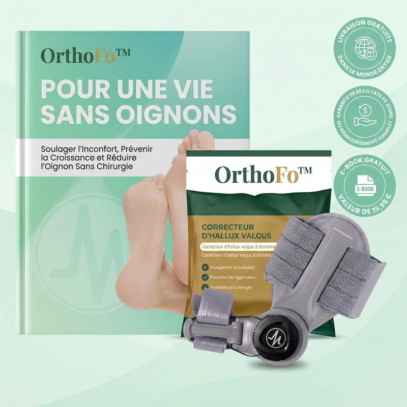 Correcteur d'Hallux Valgus OrthoFo